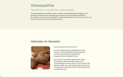 Osteopathie Abschnitt